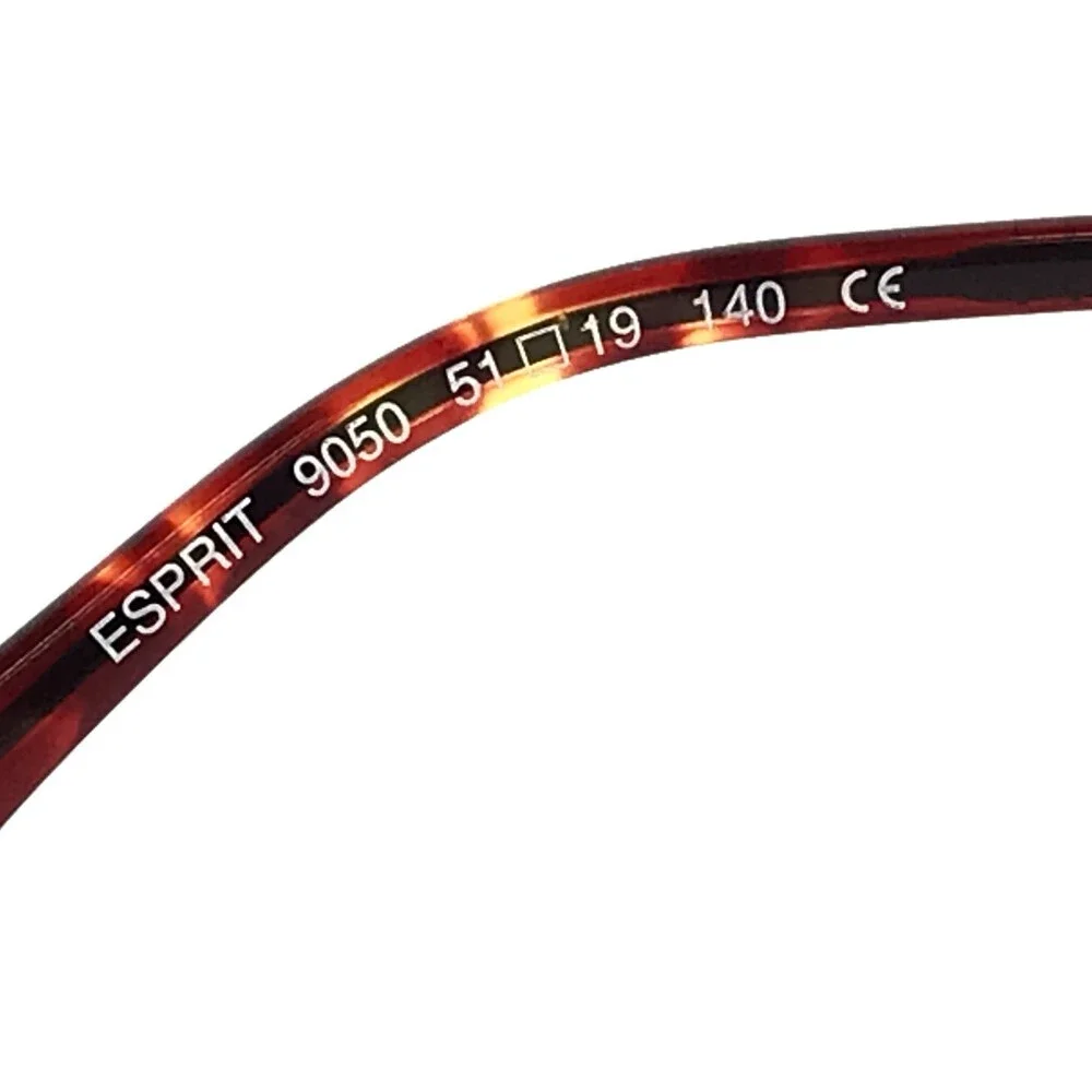 BOZ Eyeglasses Frames ESPRIT 9050 Brown Mask Neutral Brushed Gold 51-19-140
